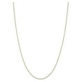 thumbnail image 1 of Solid 14k Yellow Gold .90mm Diamond-Cut Cable Chain Necklace - with Secure Lobster Lock Clasp 20", 1 of 6