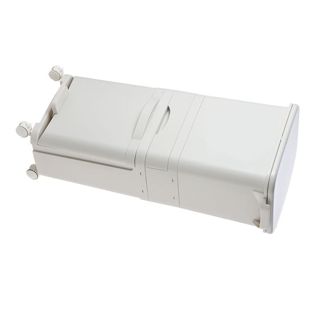 Dry Wet Sorting Trash Can, Large Capacity Heightened Movable Dry Wet Classification Trash Can for Home 3 Layers 32L 36x26x84cm