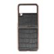 thumbnail image 1 of Protective Phone Cover, Folding Screen Phone Case Leather Stylish Impact Resistant  For Galaxy Z Flip4 ANGGREK Negro, 1 of 7