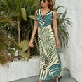 thumbnail image 6 of Vintage Hawaiian Aloha Graphic Dress Fashion Boho Beach Long Dresses Female Party Printed Maxi Dress, 6 of 9