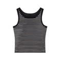 thumbnail image 6 of LILIYA Women Built-In Bra Tank Tops Sleeveless Comfy Lightweight Cami Top Adjustable Spaghetti Strap Wirefree Support Camisole Workout Yoga Tops, 6 of 6