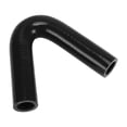 thumbnail image 1 of 1 Pcs 22mm/ 0.87" ID 120mm/4.72" Lenght 135 Degrees Black Car Silicone Hose Coolant Hose Universal, 1 of 7