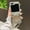 Gray, variant on for Samsung Galaxy Z Flip 7 Case, Elegant PU Leather Back Cover with Plating Frame, Make-up Mirror, Magnetic Ring Kickstand & Hand Strap, Shockproof Protective Phone Cover, Black
