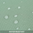 thumbnail image 4 of 2 Pcs Tier Curtains Valance, Rod Pocket Waffle Woven Textured Waterproof Short Window Curtain for Cafe, Bathroom, Kitchen, 4 of 6