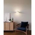thumbnail image 6 of Sonneman 3610.14 Pillows 2 Light 6" Tall Led Wall Sconce - Brass, 6 of 7