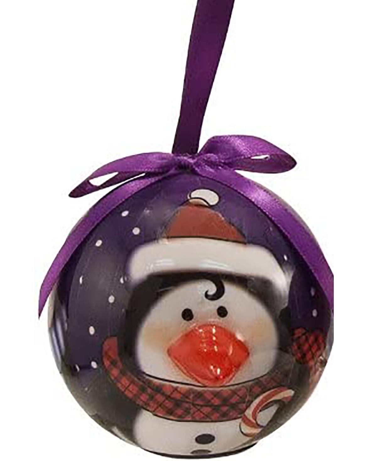 Blinking Christmas Tree Ornament Penguin, Penguin, Size One Size, D&D