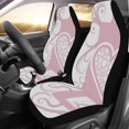 thumbnail image 1 of Juego de 2 fundas para asientos de coche ABPHQTO Protector universal Rosa, 1 of 3
