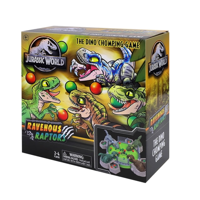 Juego de Mesa Jurassic World Raptors Feroces