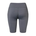 thumbnail image 4 of Ochine Women's Quick Dry Stretch Comfy Biker Shorts Short Yoga Pants Leggings Athletic Compression Shorts Performance Tights with Phone Pockets for Workout Running Sports, XS-XL, 4 of 4