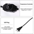 thumbnail image 2 of Almohadilla térmica para reptiles, 5W 110V Calentador debajo del tanque para reptiles Estera calefactora con controlador de temperatura para animales pequeños Serpiente Lagarto Dragón barbud, 2 of 5