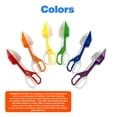 thumbnail image 2 of Skoolzy Rainbow Color Sorting Tongs 6pc Fine Motor Scissor Learning Montessori  Preschool and Toddler Toys, 2 of 3