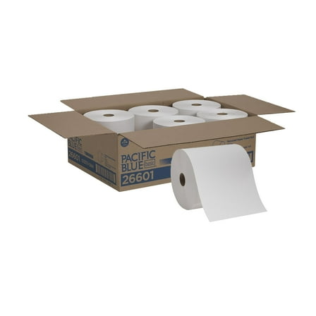 (6/CS) TOWEL ROLL ENVISION WHITE