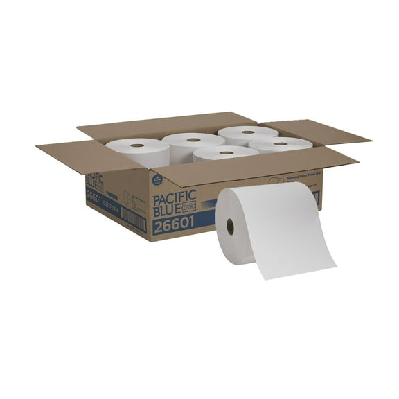 (6/CS) TOWEL ROLL ENVISION WHITE
