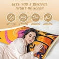 thumbnail image 4 of Lsque Vibrant Flamingo Illustration Body Pillow Case Cover,Ultra-Soft Microfiber Bed Pillow Cases 20x54 inches,Elegant Bedding,Breathable Durable Pillow Cover with Envelope Closure, 4 of 8