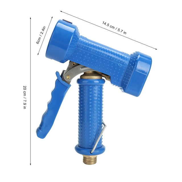 Copper Spray Head, High Pressure, Automatic Water Closure, Commercial Kitchen Floor Cleaning, Thread, Reliable Performance