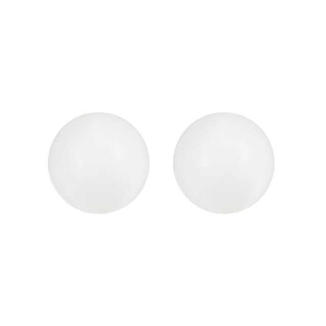 Unique Bargains 2 Pcs Billes en Plastique Solides en Nylon PA 19,05 mm G3 à Roulement de Précision