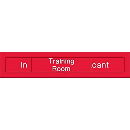 en307r national marker engraved training room in use vacant sign 2