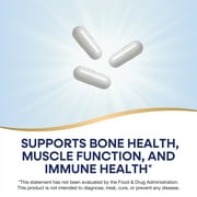 Natures Way Calcium Magnesium & Zinc Mineral Complex Capsules, Unisex, 250ct