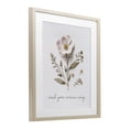 thumbnail image 2 of Stupell Industries Shabby Chic Pressed Flower Wash Worries Away Birch Framed Print Under Glass, 17 x 21, by Lettered and Lined, 2 of 8