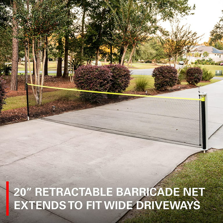 Rukket Sports Driveway Guard Retractable Barricade Net 