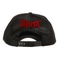 thumbnail image 2 of Men's Slipknot Logo (Mesh Back) Trucker Cap Adjustable Black, 2 of 2
