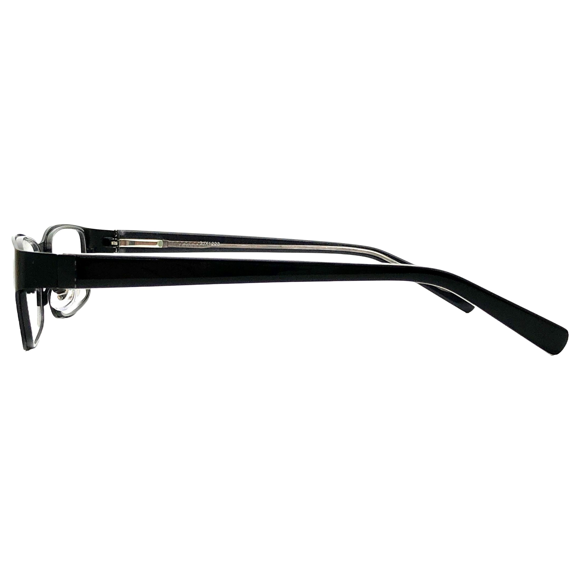 Walmart Youth FM14068 Rectangular Prescription Eyeglasses with Case, Matte Black