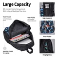 thumbnail image 4 of Pofeuu Space Dog Print Backpack Travel Backpacks With Lunch Bag Pencil Bag Set 3 pcs Set Cartoon Backpack, 4 of 7