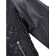 thumbnail image 4 of Chaqueta de cuero Giolshon Faux Short para mujer, color negro, talla L, 4 of 9