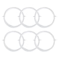 thumbnail image 1 of Unique Bargains 10M High Elastic Nylon Badminton Racket Racquet String, White 6 Pack, 1 of 6