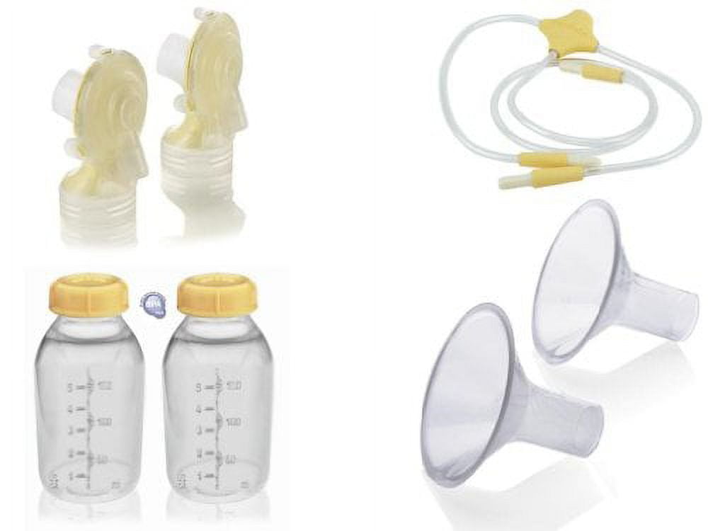 Medela Freestyle Breast Pump Replacement Parts Kit with Medium 24 mm Breast S...