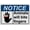 Warning Sign 1, variant on Weatherproof ANSI Pet Rules Sign (Please do not leave food or trash overnight Wild animals will make a mess in the pool) 8 in" x 12 in" UV Resistant Indoor Outdoor Plastic Safety Warning SIgn