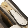 thumbnail image 3 of COACH Medium Corner Zip Wallet In Signature Canvas, Chalk, 3 of 6