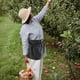 thumbnail image 5 of Bolsa de recolección para jardinería al aire libre | Delantal grande de lona lavable para cosecha | Cinturón ajustable para recolección de frutas y verduras | Bolsa multifunción para recolección y, 5 of 6