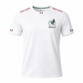 thumbnail image 1 of Playera Deportiva para Hombre FMF Selección Mexicana Mundial 2026 Cuello Redondo Color Blanco Talla M, 1 of 4