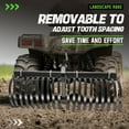 thumbnail image 5 of KOJEM ATV/UTV Landscape Rake Implement for Removal of Rock, Grass Clumps and Debris Prep for Seeding Cultivate Maintain Land Heavy Duty Rock Rake Manual Implement Lift Powder Coated Steel, 5 of 13