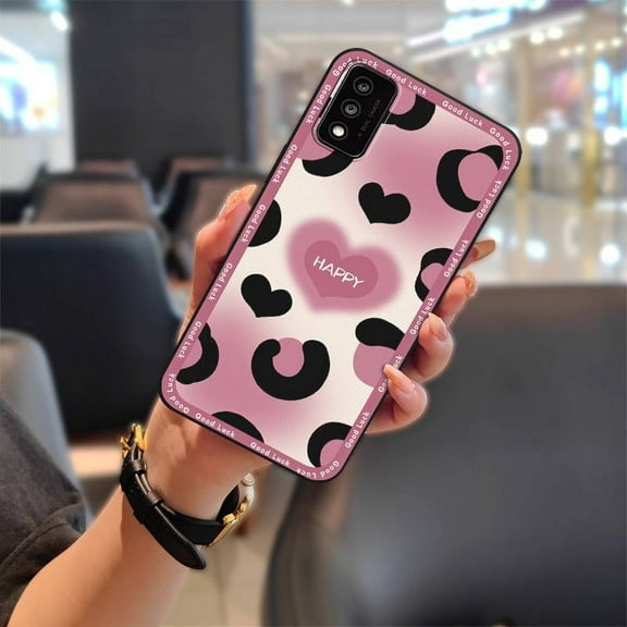 HBH-Phone Case For TCL 30T/T603DL, Fashion Design Silicone Shockproof Cover protective TPU Back Cover Anti-dust Dirt-resistant Soft case Full wrap Durable Cartoon Anti-knock Cute