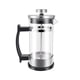 thumbnail image 1 of Cafetera de acero inoxidable, cafetera de vidrio, cafetera de prensa francesa, tetera doméstica, adecuada para hacer té, 1 of 5