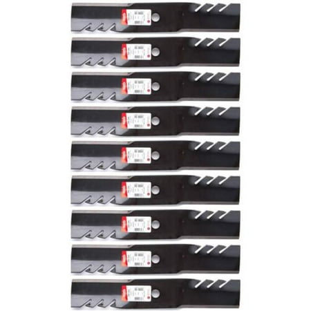 

9PK Oregon 596-354 G5 Gator Blades for 48 John Deere M127500 M127673 M145476