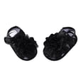 thumbnail image 3 of Coduop Toddler Newborn Baby Girl Summer Flower Sandals Infant Round Toe Soft Sole Crib Prewalker, 3 of 5