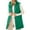 Green, variant on Inleife Womens Outerwear Vests Womens Puffer Ladies Sleeveless Zip Up Outerwear Warm Puffer Lightweight Down All Winter Jackets Coats 2025