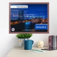 thumbnail image 5 of ArtToFrames 38.6x29.5 Inch - 98x75 CM Pink Puzzle Frame for 2000 piece Puzzles.1.50 Inch Custom Wood Puzzle Frames, Pink - Comes with Economy Acrylic, 5 of 6