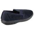 thumbnail image 5 of Fleet & Foster Mens John Twin Gusset Memory Foam Slipper, 5 of 6