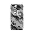 thumbnail image 1 of Personalised Grey Camouflage Initials iPhone 8 Plus Case, iPhone 13, 1 of 4