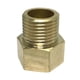 thumbnail image 1 of Espesar Latón completo * Conector Adaptador de rosca Buje de montaje de tubería DN15 x DN15, 1 of 9