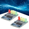 thumbnail image 3 of 2Pcs Battery Level Indicator , Battery Capacity Module Battery Indicator Board Module Capacity Tester Board 4 Phase 12V with 4pcs LED, 3 of 9