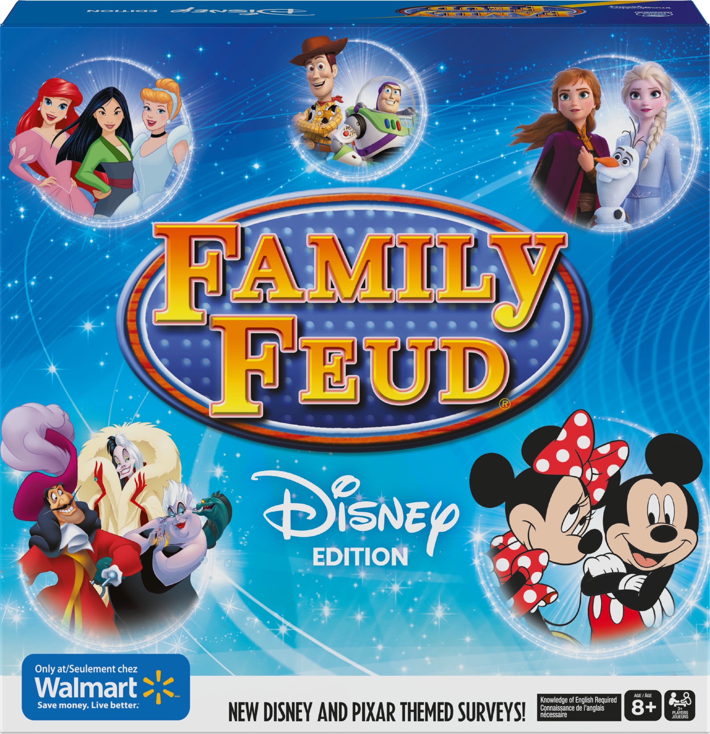 Disney Edition Family Feud Game by Cardinal 2016 for sale online 