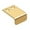 PVD Polished Brass, variant on Deltana DCM115U5 Drawer; Cabinet; Mirror Pull; 1" x 1-1/2"; Antique Brass Finish