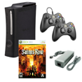 thumbnail image 1 of Console Xbox 360 Elite Restaurada avec 2 Manettes Retrofam et Saints Row, 1 of 5