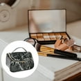 thumbnail image 2 of QualitChoice Pattern Cosmetic Bag Convenient Women Storage Handbag Carrying Pouch Holding Container Travel Makeup Organizer Type 3 1Set, 2 of 6