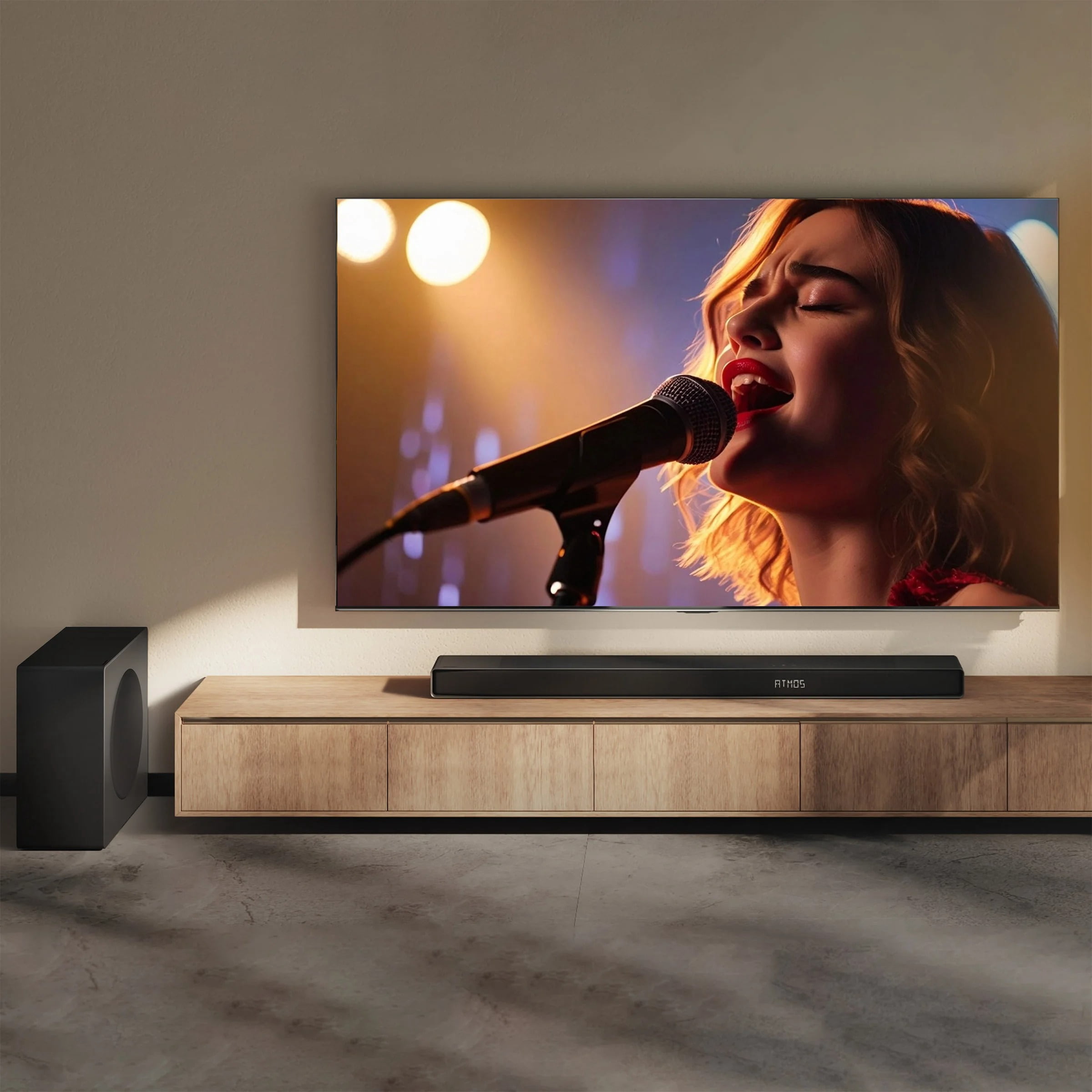 Hisense AX700 5.1.4 Channel Dolby Atmos Soundbar with Wireless Subwoofer & Rear Speakers, DTS:X Home Theater Audio System, Bluetooth, HDMI eARC, 4K HDR Pass-Through